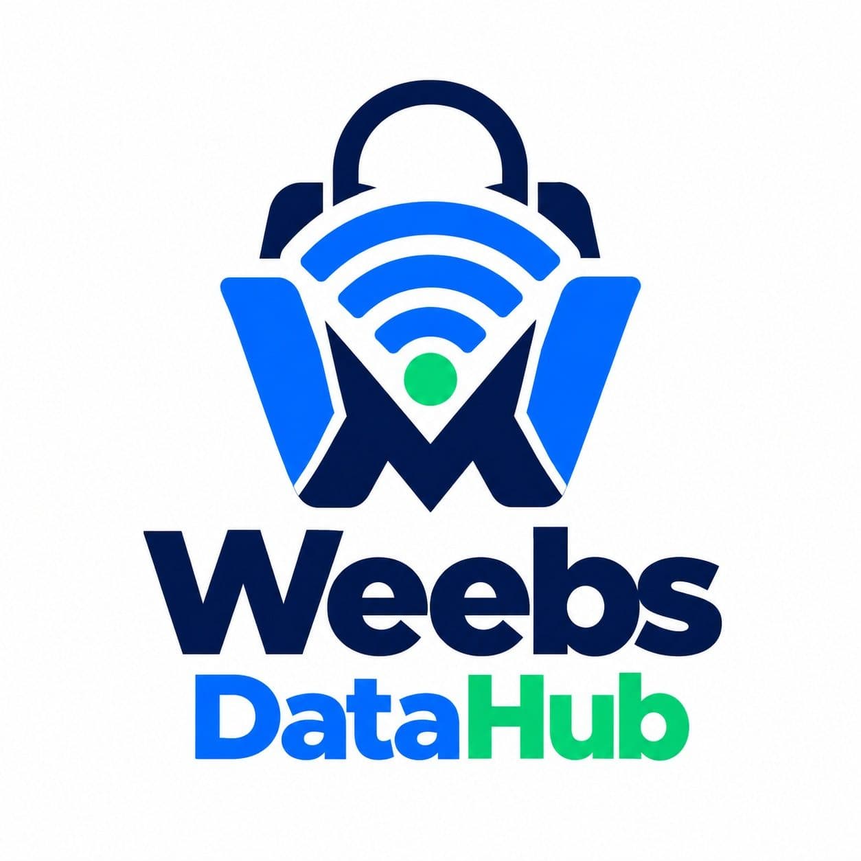 Weebs DataHub Logo Design